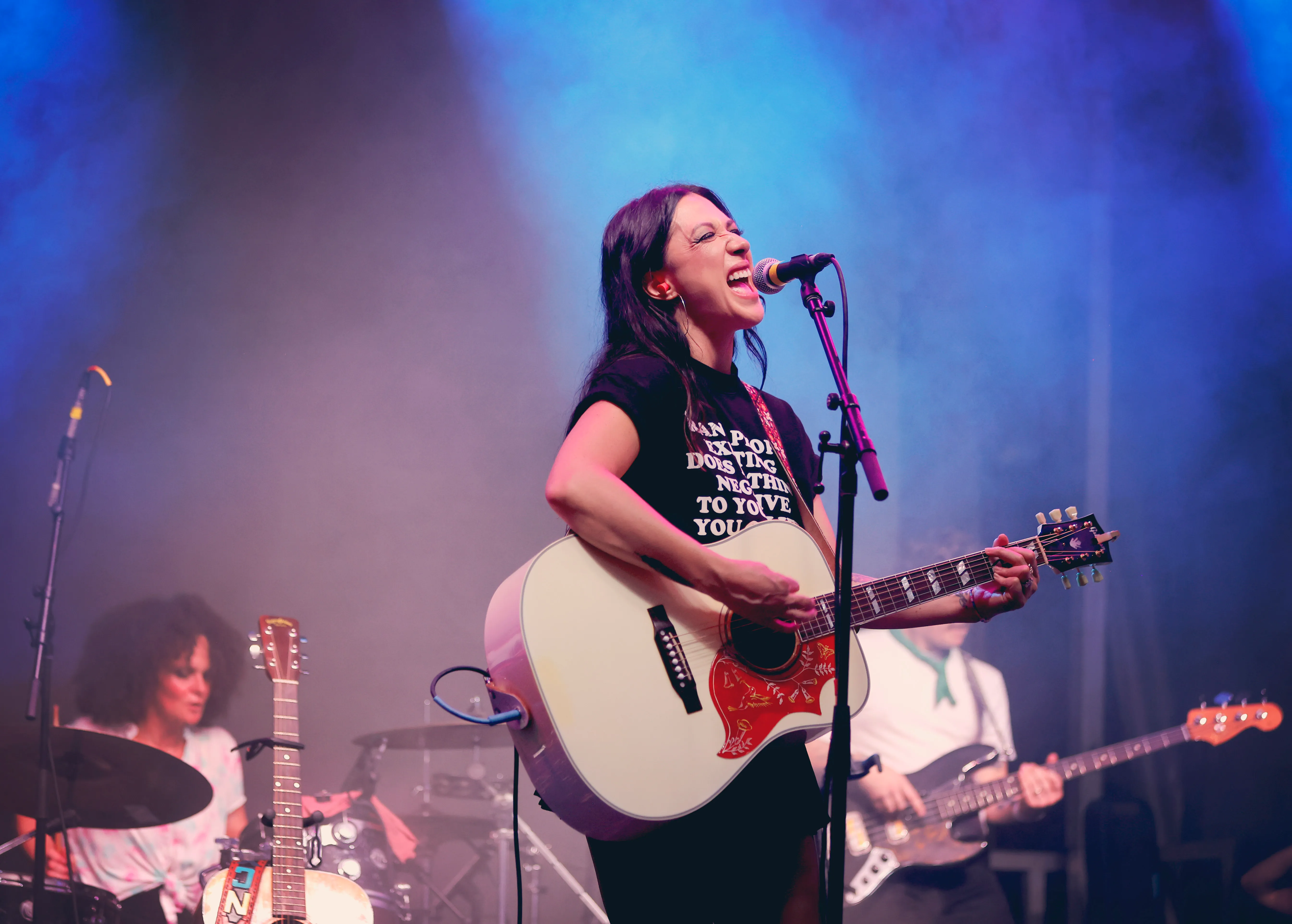 Michelle Branch performing live on stage